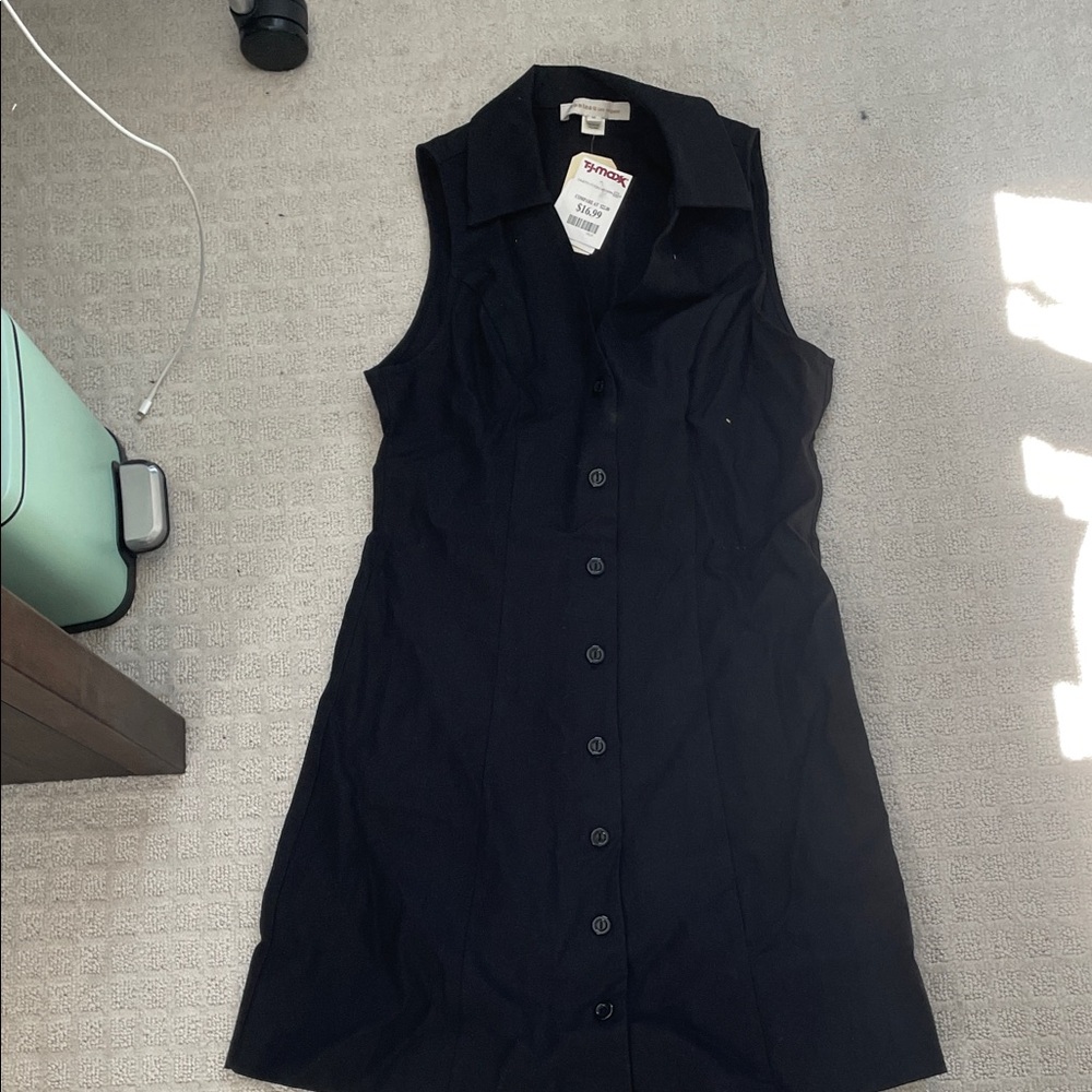 Sleeveless Black Dress